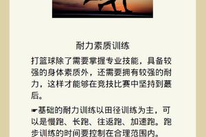 篮球体能训练中的心理调节技巧:掌握成功的关键